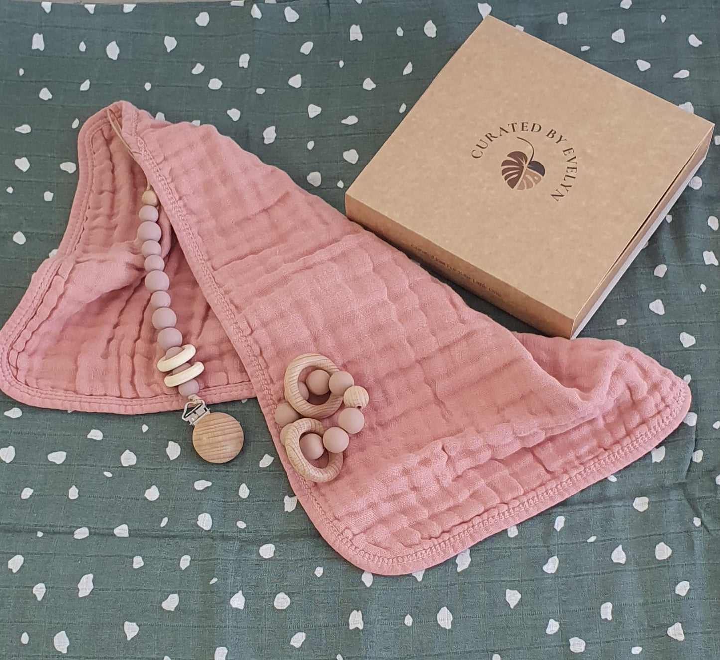 The burping Cloth Set