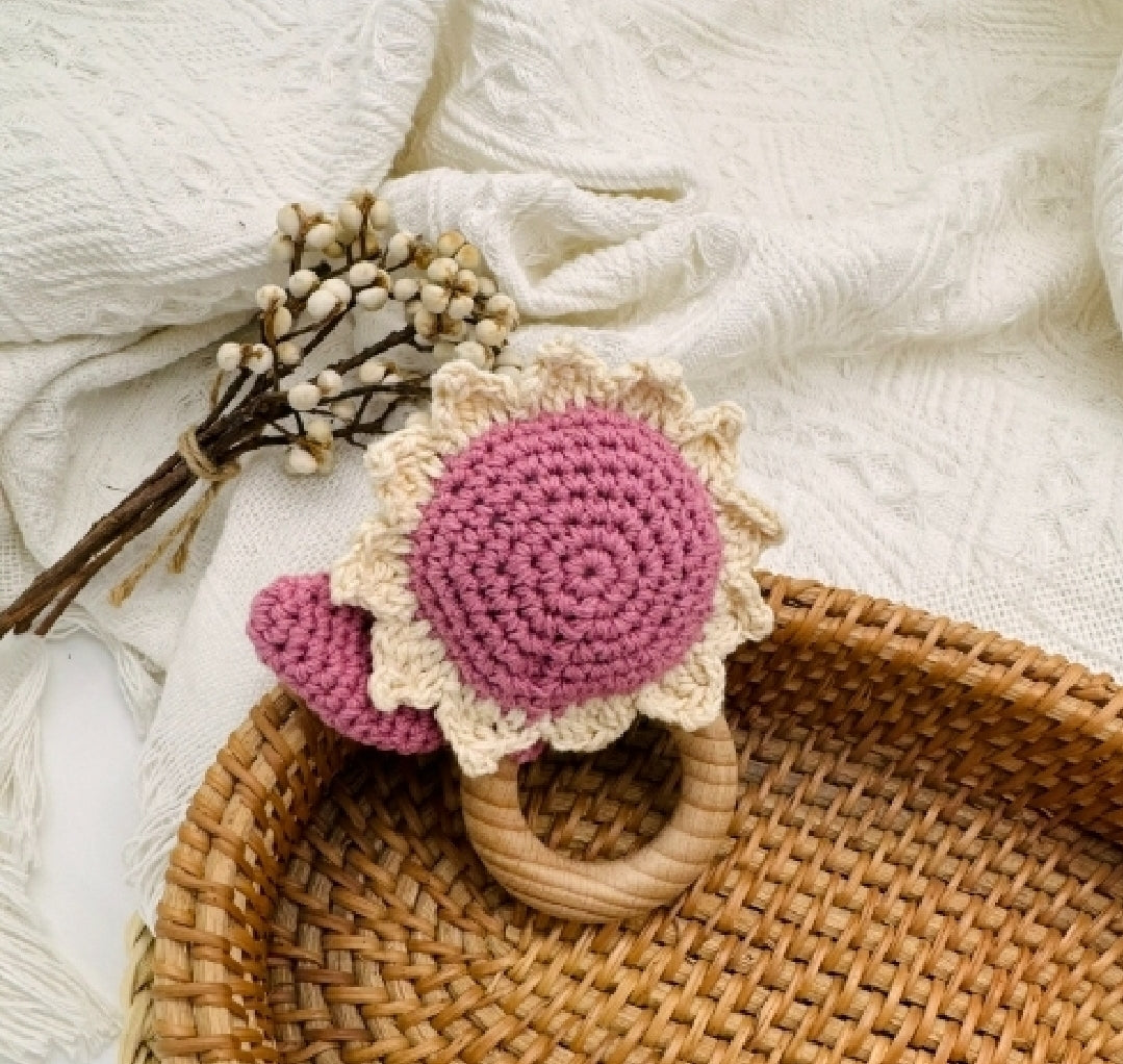 Sunflower Rattle