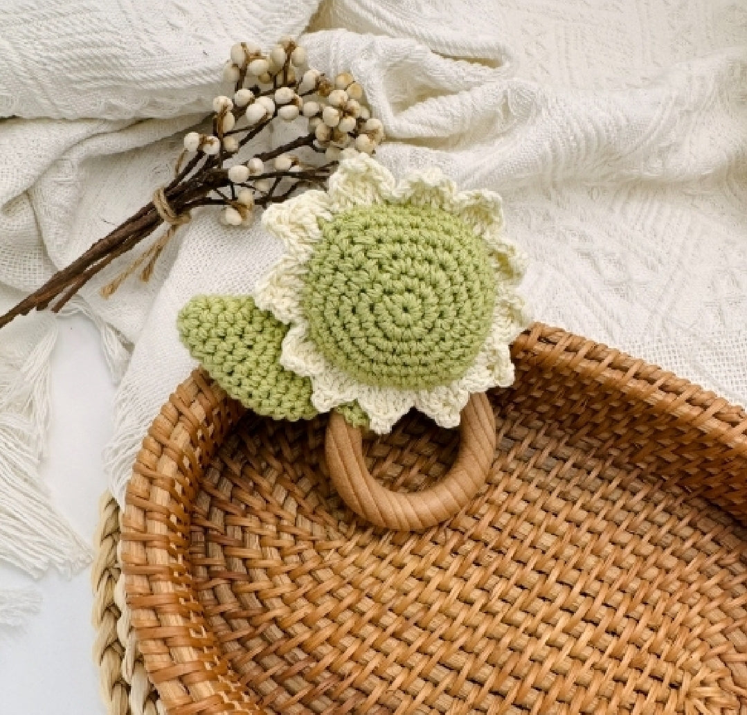Sunflower Rattle