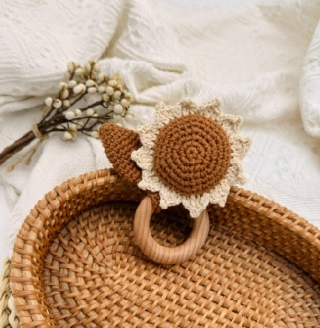 Sunflower Rattle